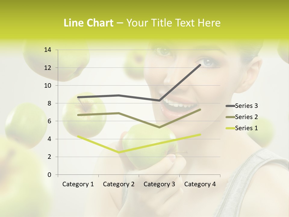 Woman Beauty Young PowerPoint Template