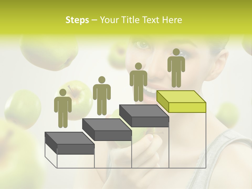 Woman Beauty Young PowerPoint Template