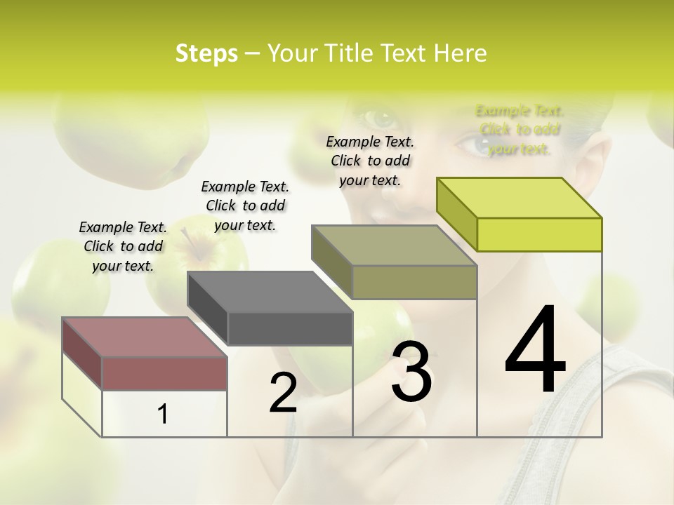 Woman Beauty Young PowerPoint Template