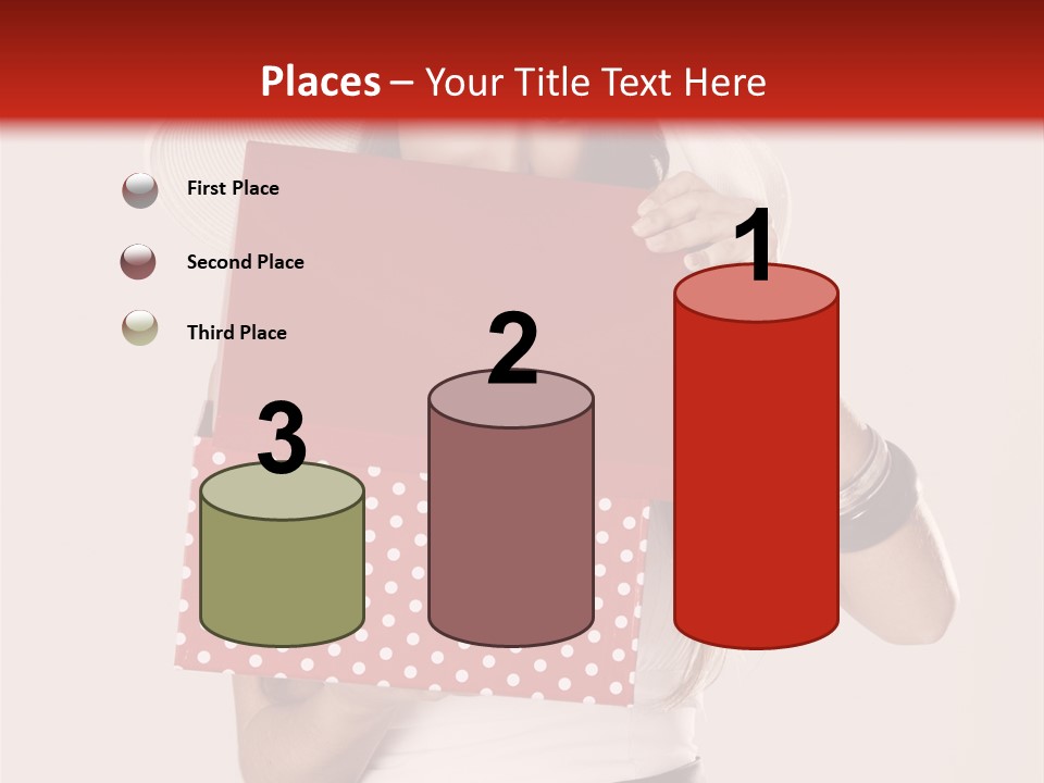 Lady Box Girl PowerPoint Template