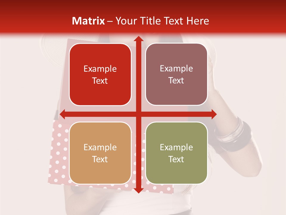 Lady Box Girl PowerPoint Template