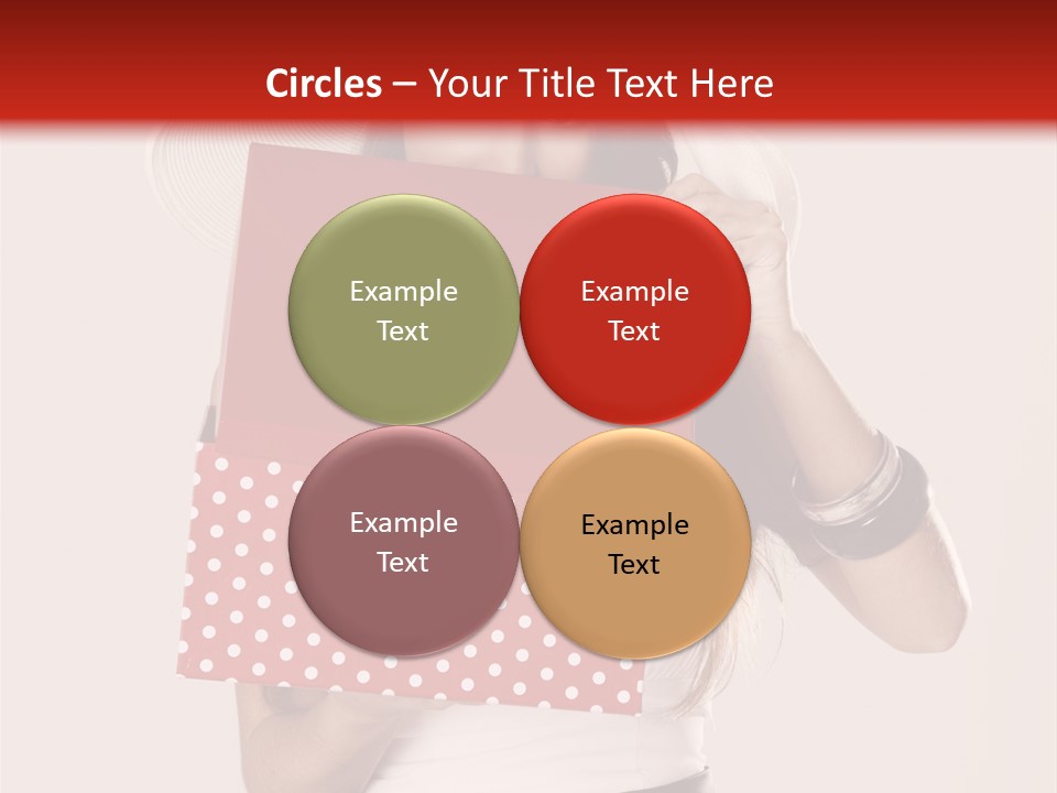 Lady Box Girl PowerPoint Template