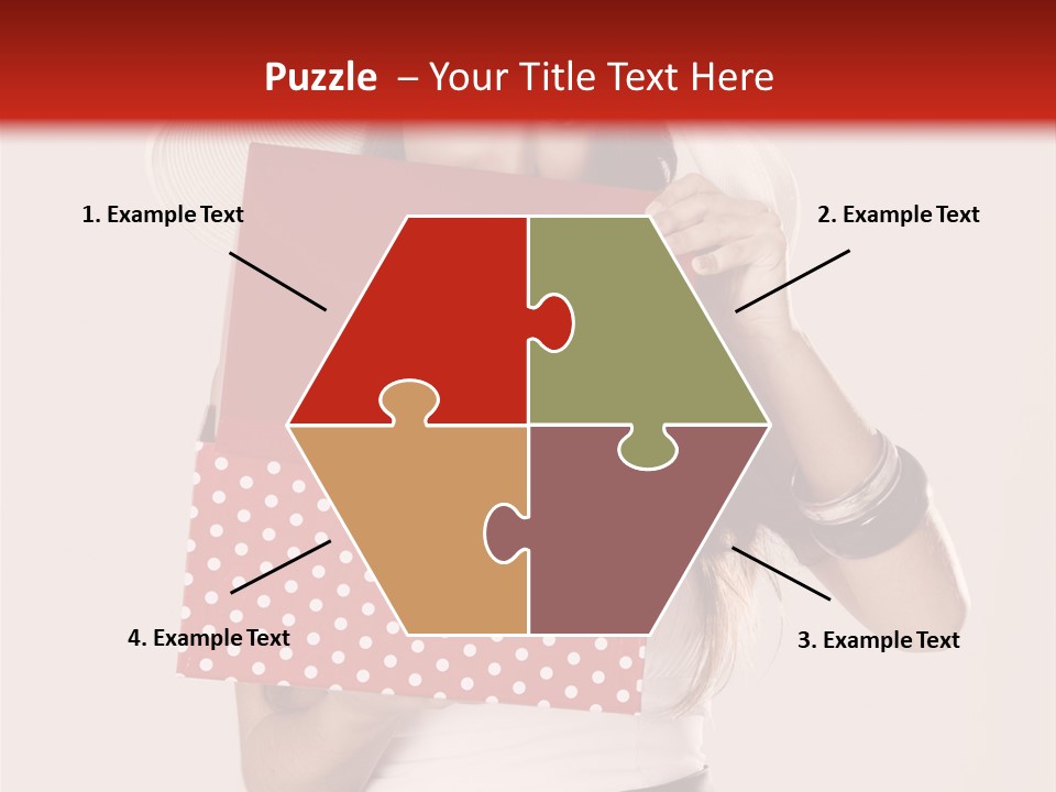 Lady Box Girl PowerPoint Template