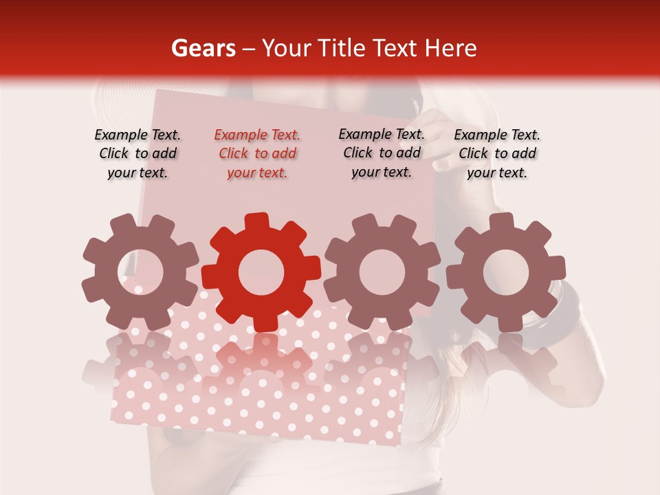 Lady Box Girl PowerPoint Template