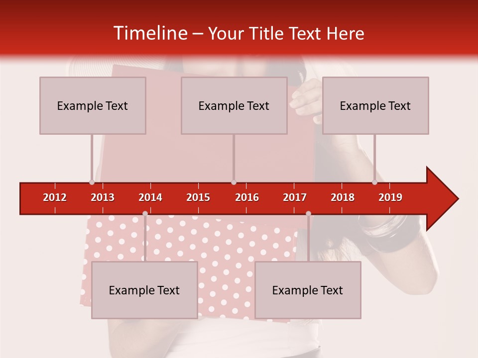 Lady Box Girl PowerPoint Template