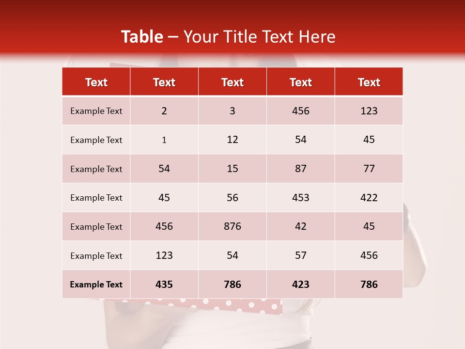 Lady Box Girl PowerPoint Template