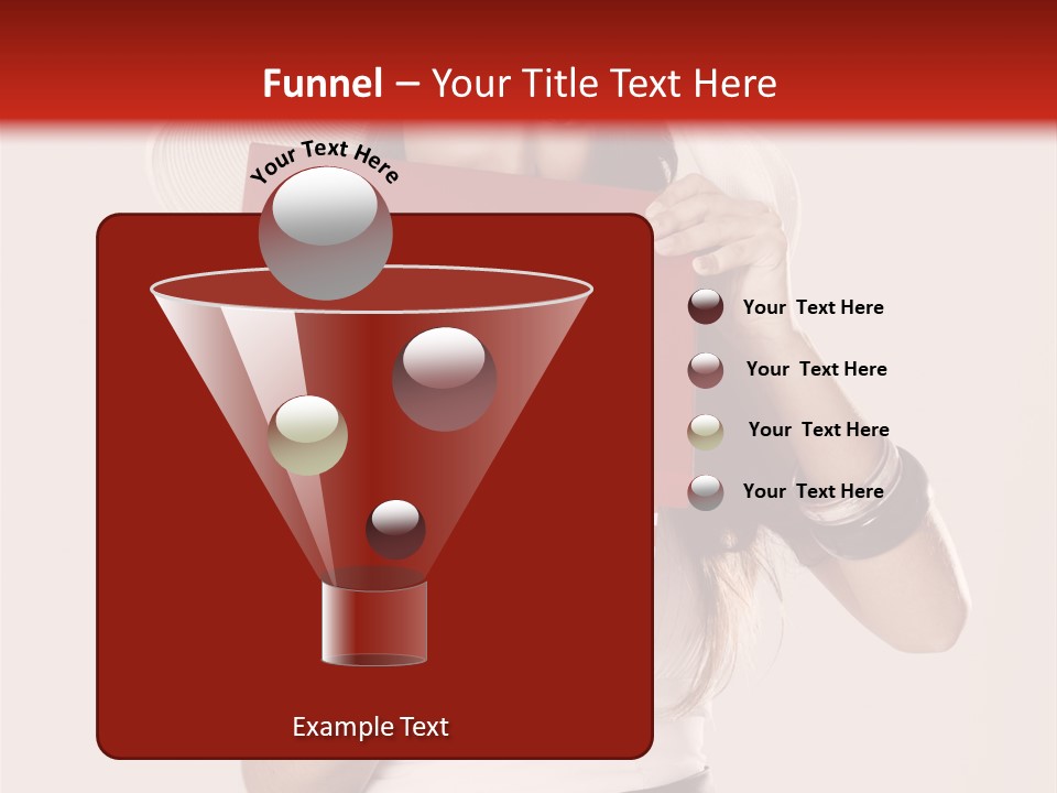 Lady Box Girl PowerPoint Template