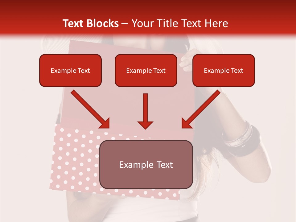 Lady Box Girl PowerPoint Template