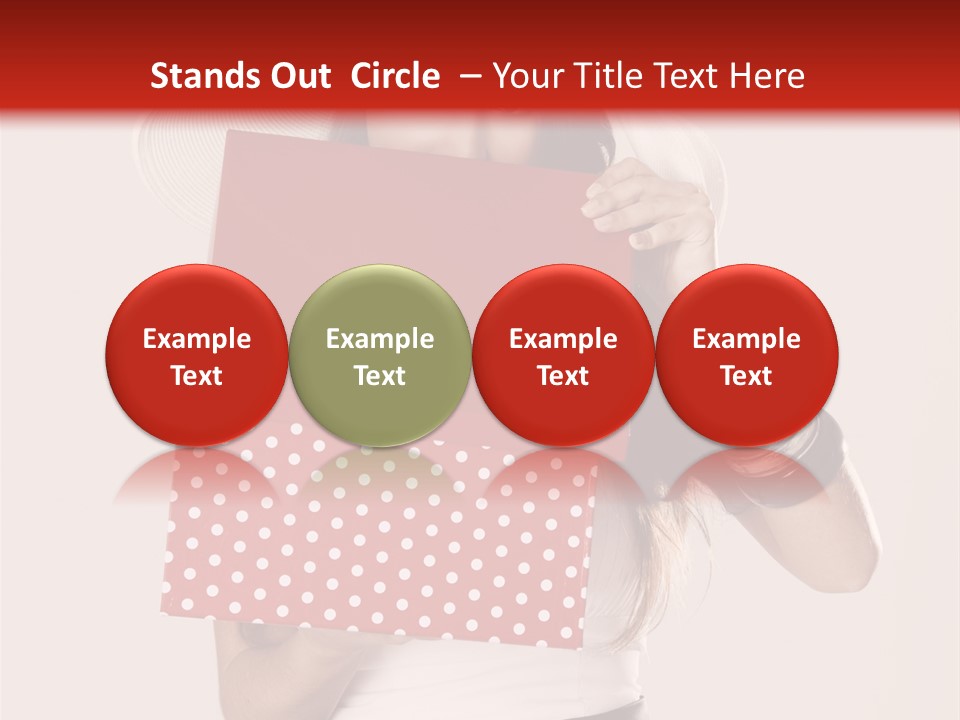 Lady Box Girl PowerPoint Template