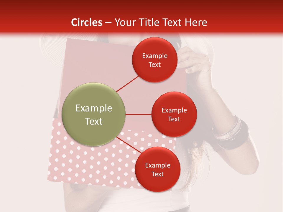 Lady Box Girl PowerPoint Template