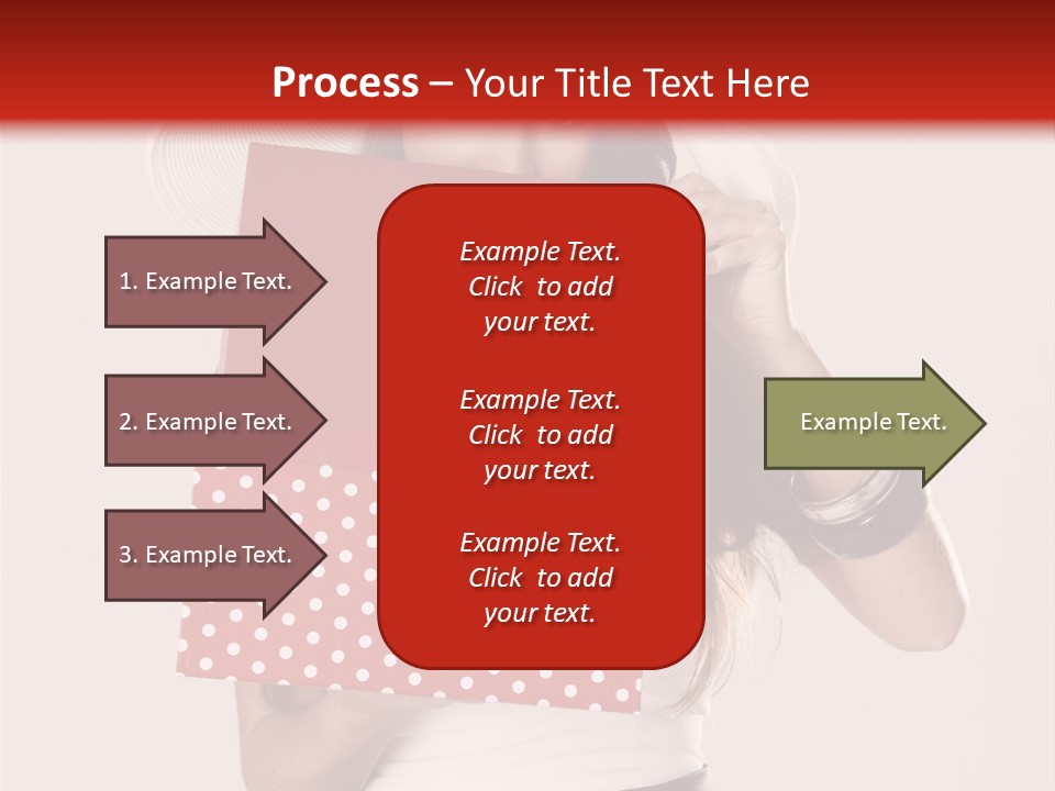 Lady Box Girl PowerPoint Template