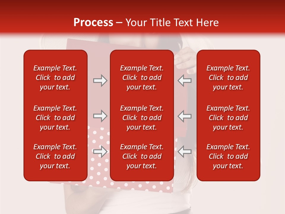 Lady Box Girl PowerPoint Template