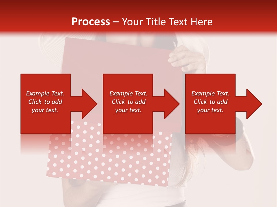 Lady Box Girl PowerPoint Template