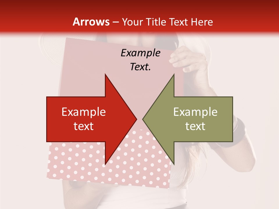 Lady Box Girl PowerPoint Template