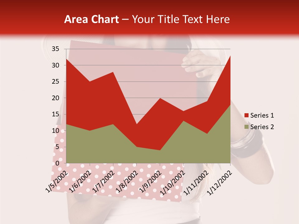 Lady Box Girl PowerPoint Template