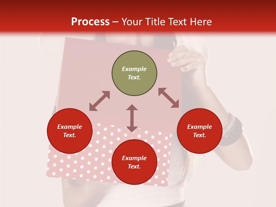 Lady Box Girl PowerPoint Template