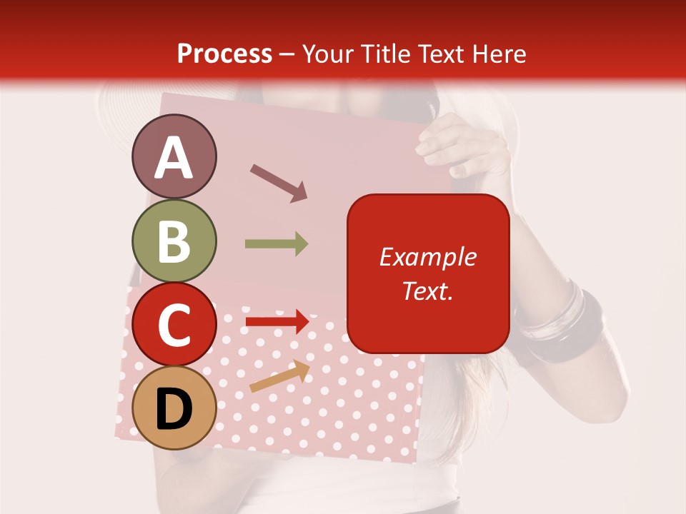 Lady Box Girl PowerPoint Template