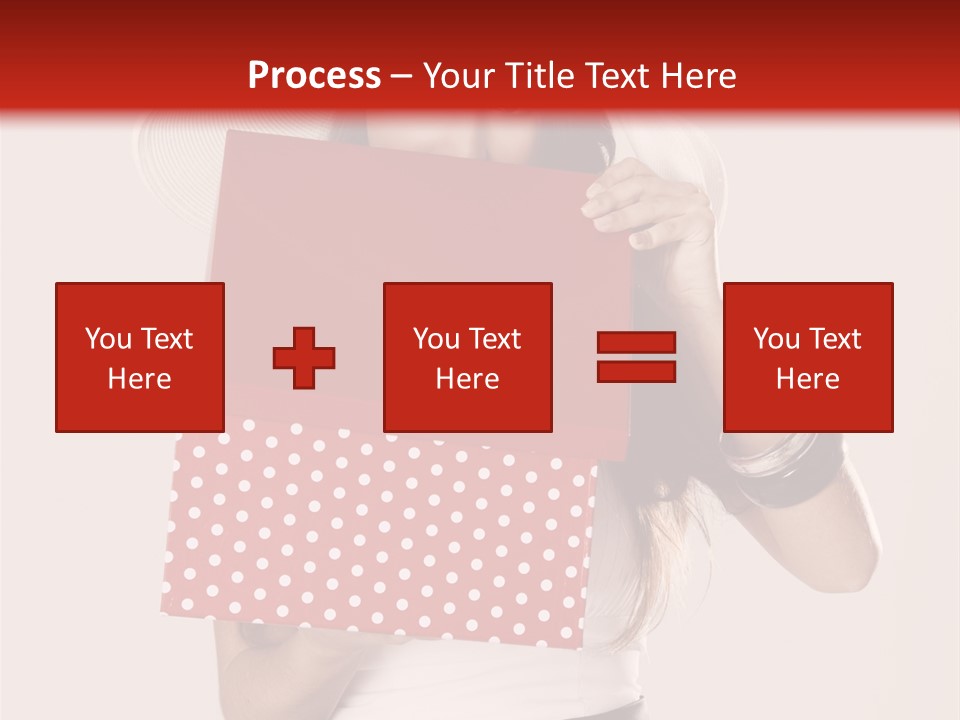 Lady Box Girl PowerPoint Template