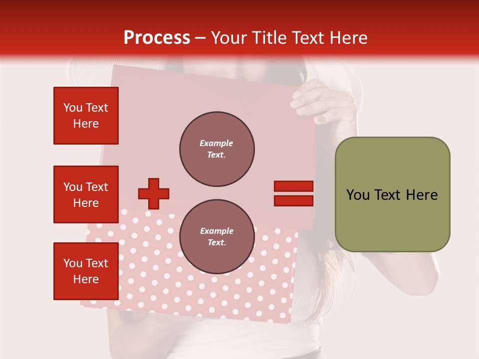 Lady Box Girl PowerPoint Template