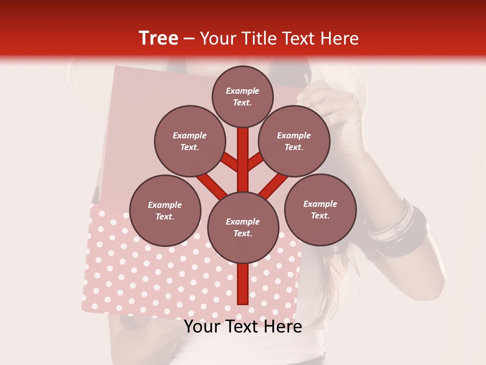 Lady Box Girl PowerPoint Template