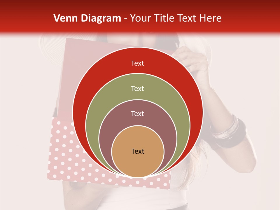 Lady Box Girl PowerPoint Template