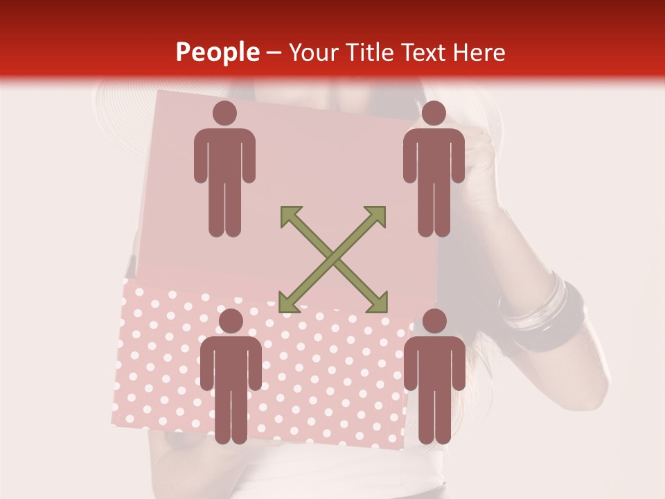 Lady Box Girl PowerPoint Template