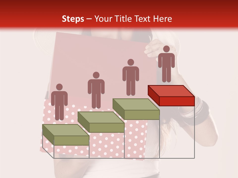 Lady Box Girl PowerPoint Template