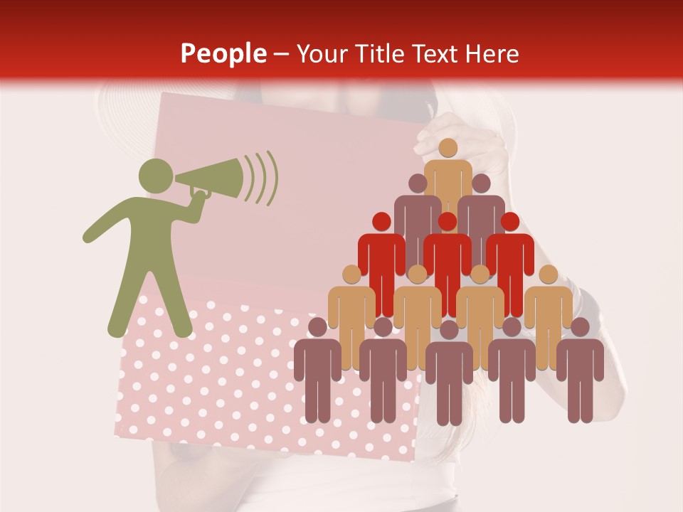 Lady Box Girl PowerPoint Template