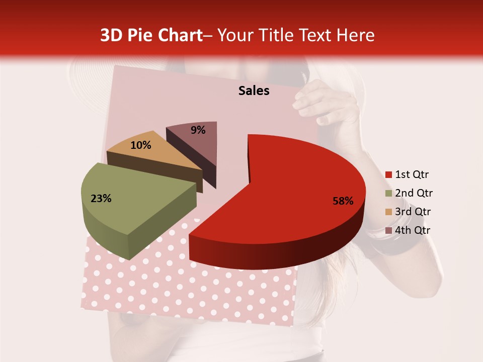 Lady Box Girl PowerPoint Template