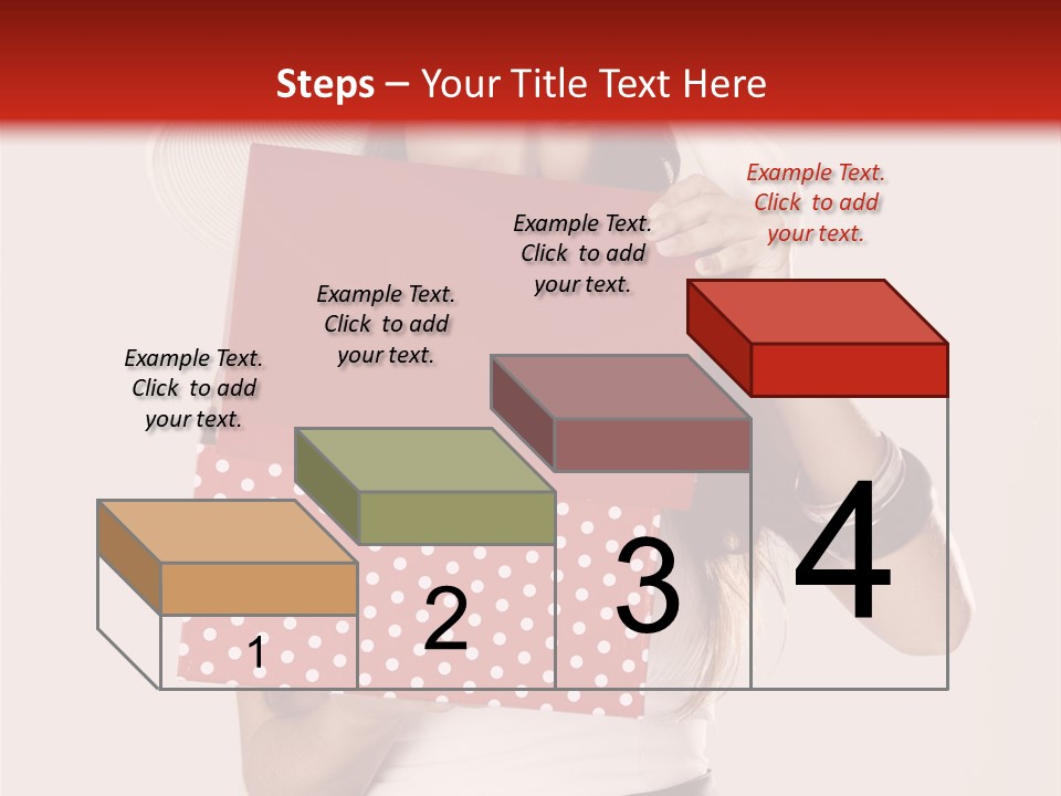 Lady Box Girl PowerPoint Template