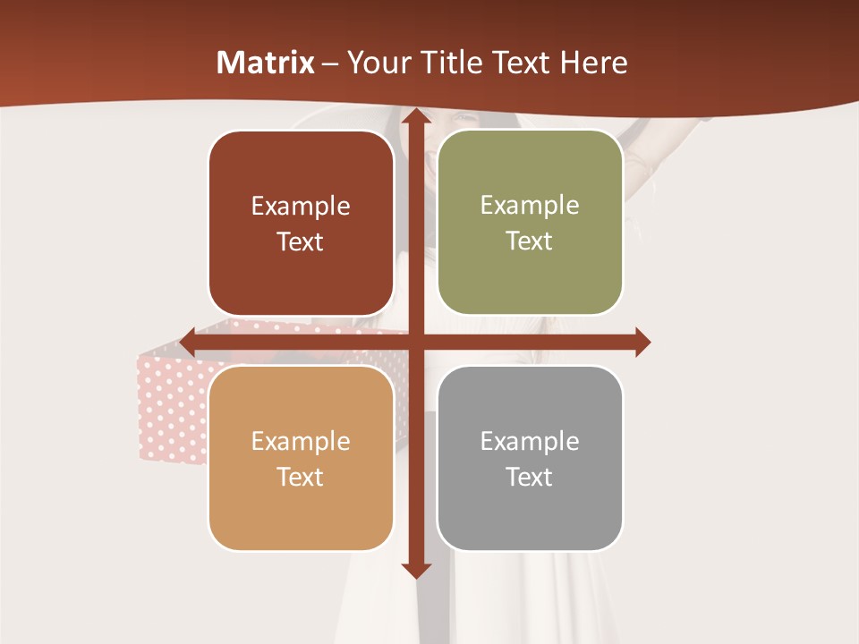 People Happiness Fashion PowerPoint Template