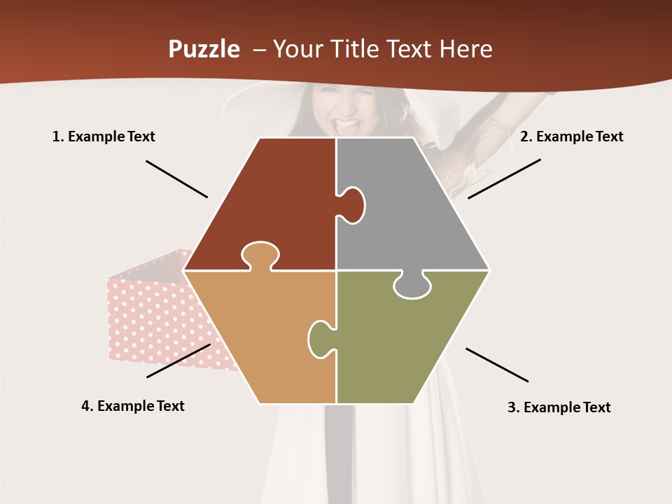 People Happiness Fashion PowerPoint Template