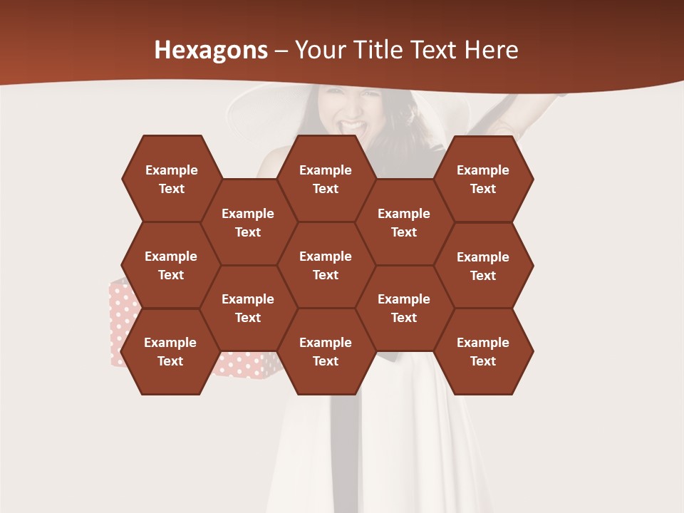 People Happiness Fashion PowerPoint Template