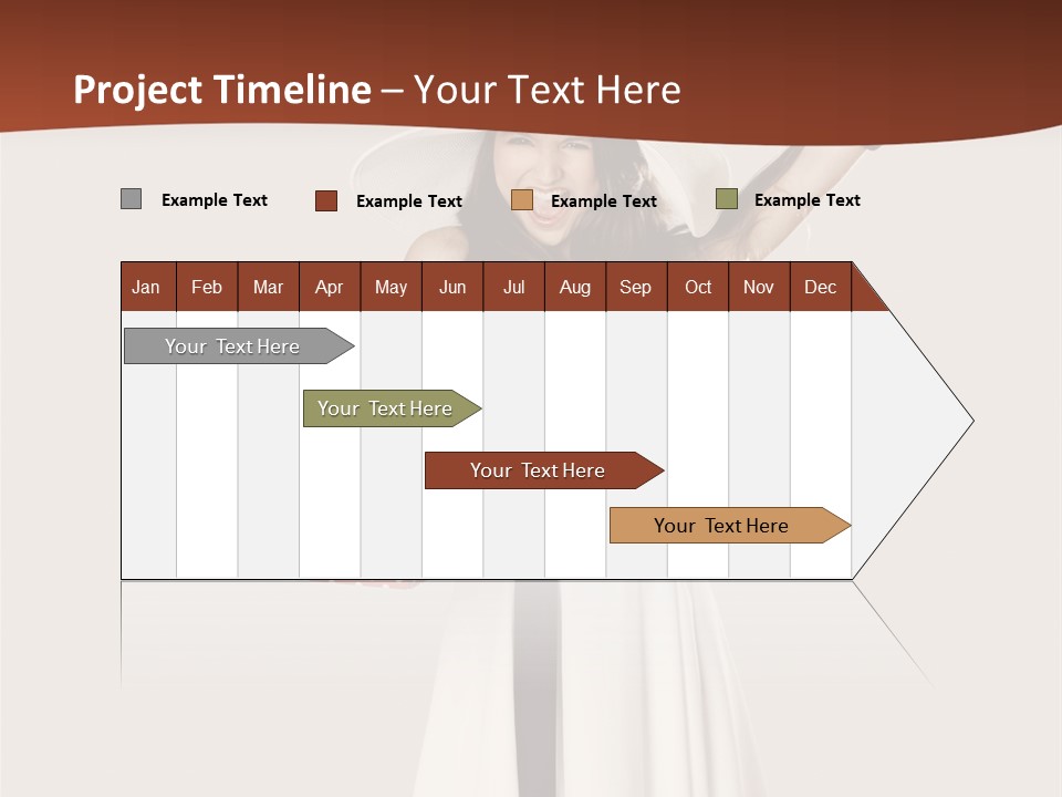 People Happiness Fashion PowerPoint Template