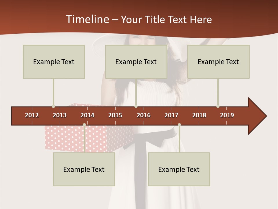 People Happiness Fashion PowerPoint Template