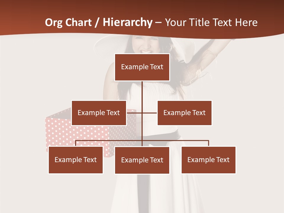 People Happiness Fashion PowerPoint Template