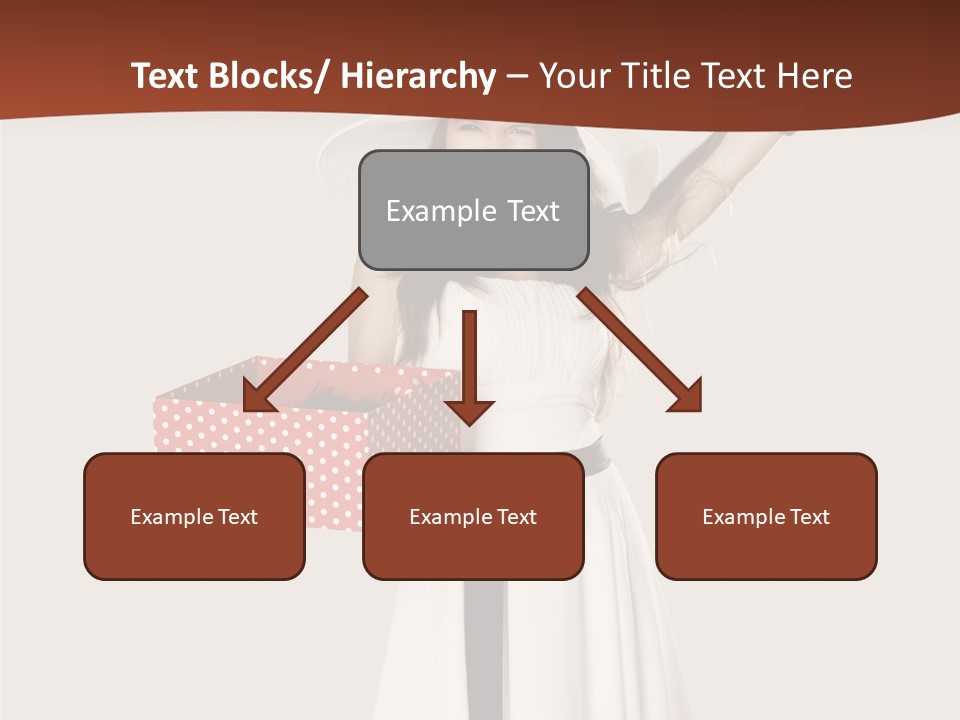 People Happiness Fashion PowerPoint Template