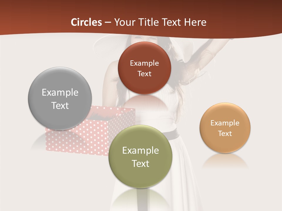 People Happiness Fashion PowerPoint Template