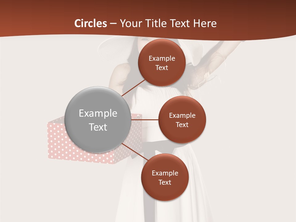 People Happiness Fashion PowerPoint Template