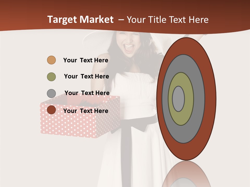 People Happiness Fashion PowerPoint Template