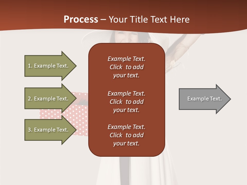 People Happiness Fashion PowerPoint Template