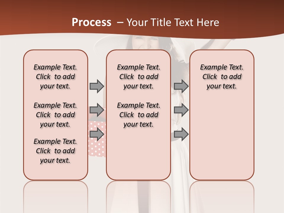 People Happiness Fashion PowerPoint Template