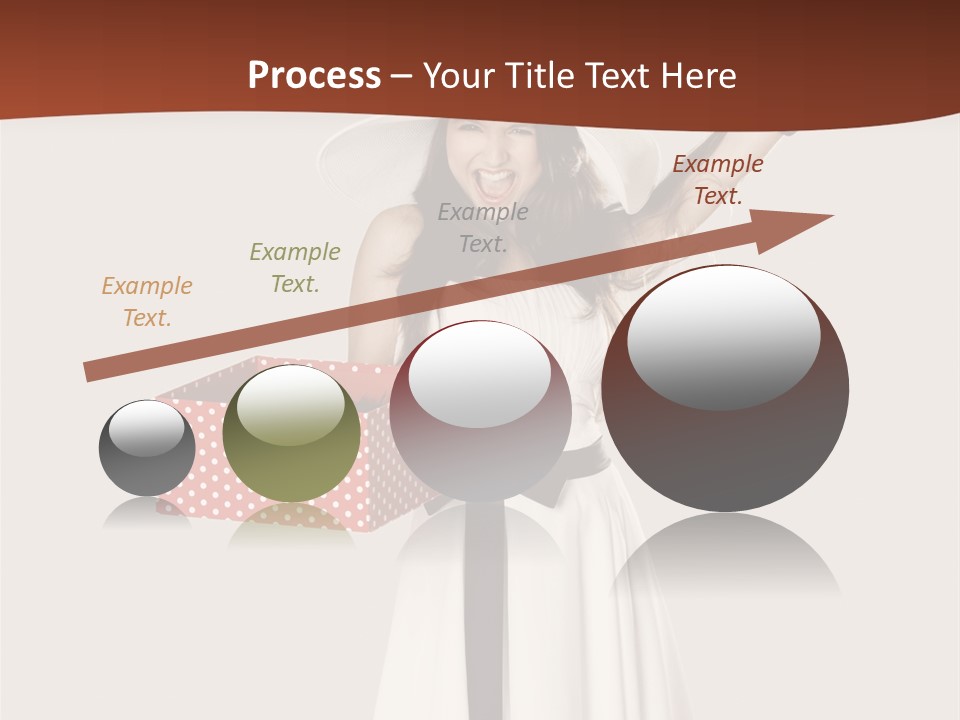 People Happiness Fashion PowerPoint Template