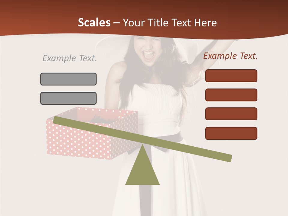 People Happiness Fashion PowerPoint Template