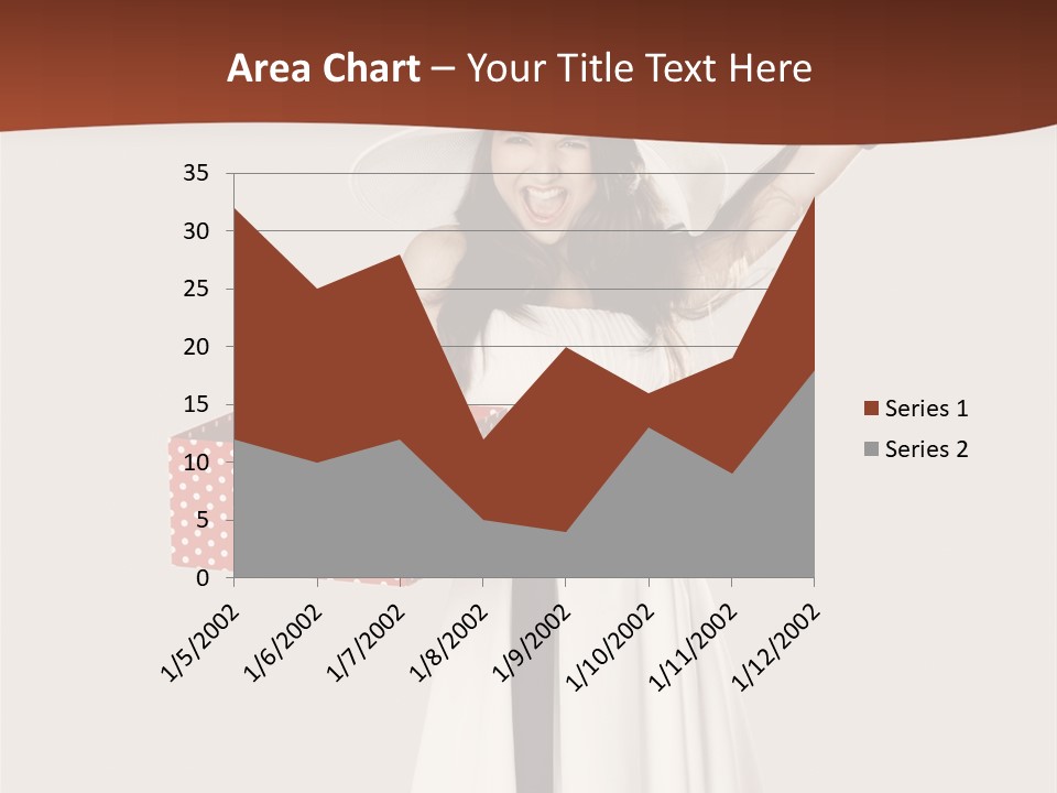 People Happiness Fashion PowerPoint Template
