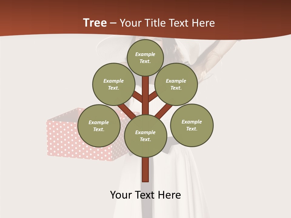 People Happiness Fashion PowerPoint Template