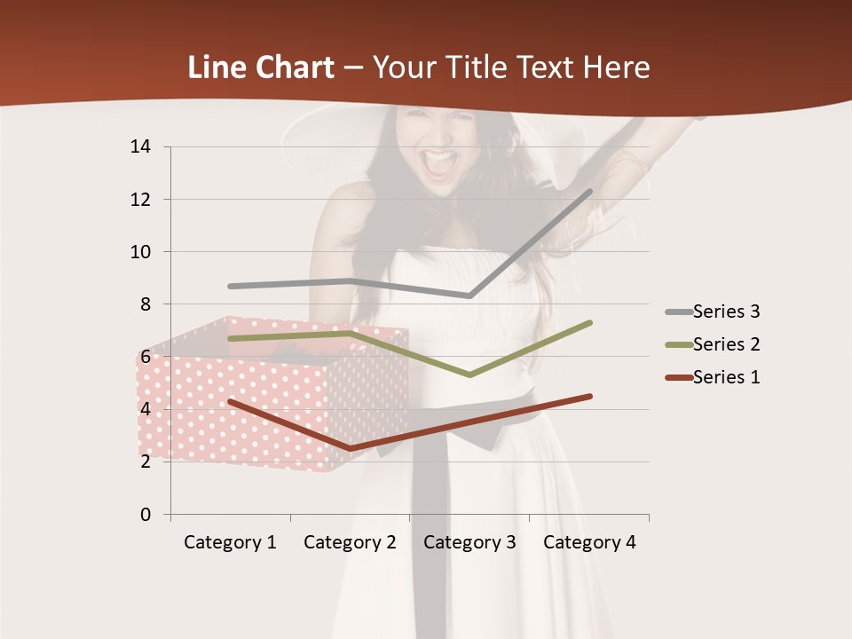 People Happiness Fashion PowerPoint Template