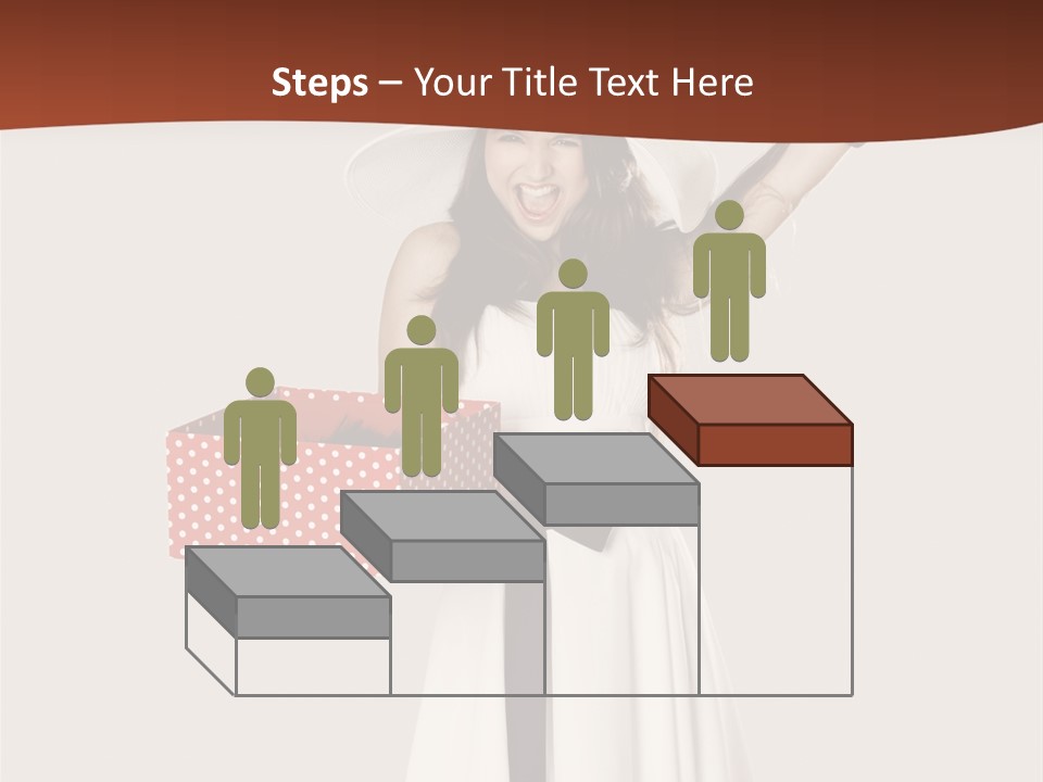 People Happiness Fashion PowerPoint Template