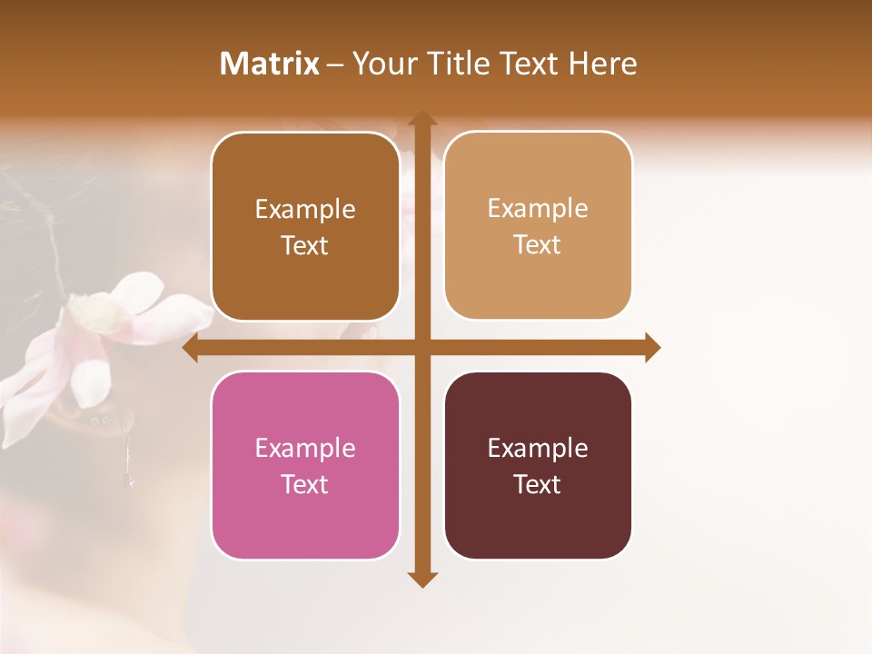 Hair Skin Portrait PowerPoint Template