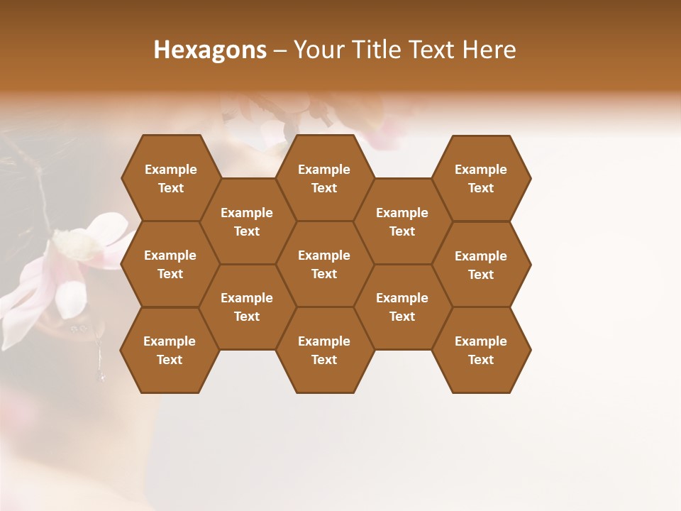 Hair Skin Portrait PowerPoint Template